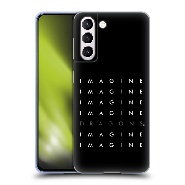 Imagine Dragons Key Art Logo Repeat Soft Gel Case for Samsung Galaxy S21 5G