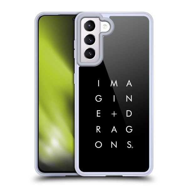 Imagine Dragons Key Art Stacked Logo Soft Gel Case for Samsung Galaxy S21 5G