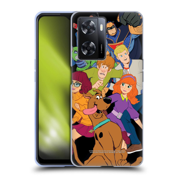Scoob! Scooby-Doo Movie Graphics The Gang Soft Gel Case for OPPO A57s