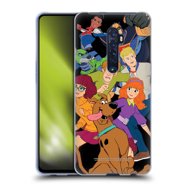 Scoob! Scooby-Doo Movie Graphics The Gang Soft Gel Case for OPPO Reno 2