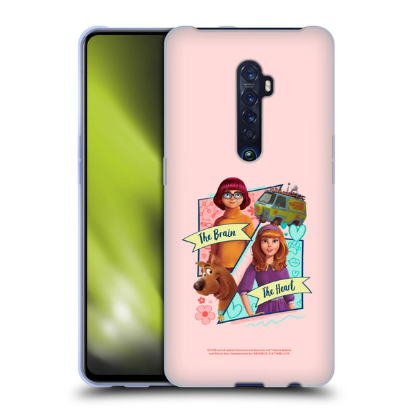 Scoob! Scooby-Doo Movie Graphics Scooby, Daphne, And Velma Soft Gel Case for OPPO Reno 2