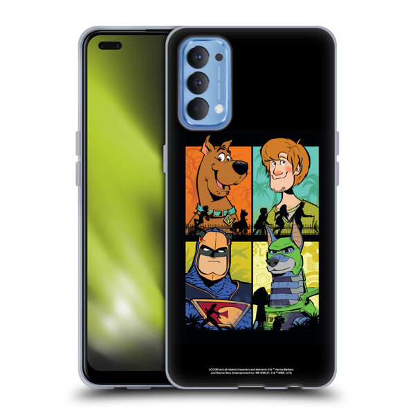 Scoob! Scooby-Doo Movie Graphics Scoob And Falcon Force Soft Gel Case for OPPO Reno 4 5G