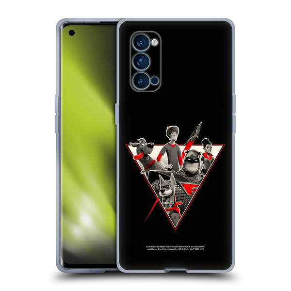 Scoob! Scooby-Doo Movie Graphics Heroes Soft Gel Case for OPPO Reno 4 Pro 5G