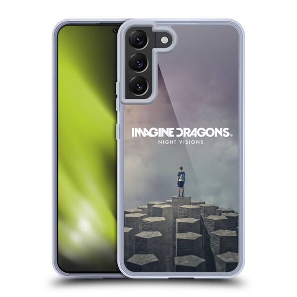 Imagine Dragons Key Art Night Visions Album Cover Soft Gel Case for Samsung Galaxy S22+ 5G