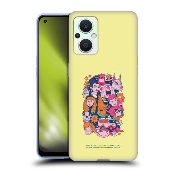 Scoob! Scooby-Doo Movie Graphics Retro Soft Gel Case for OPPO Reno8 Lite