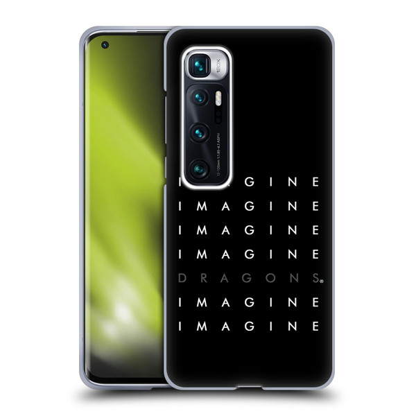 Imagine Dragons Key Art Logo Repeat Soft Gel Case for Xiaomi Mi 10 Ultra 5G
