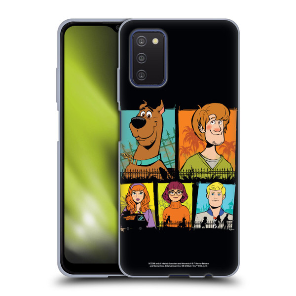 Scoob! Scooby-Doo Movie Graphics Mystery Inc. Gang Soft Gel Case for Samsung Galaxy A03s (2021)