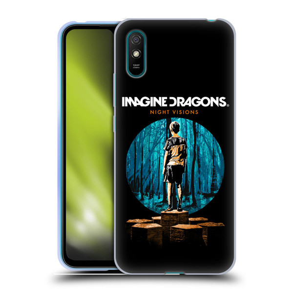 Imagine Dragons Key Art Night Visions Painted Soft Gel Case for Xiaomi Redmi 9A / Redmi 9AT