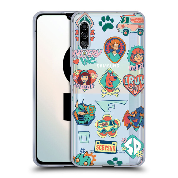 Scoob! Scooby-Doo Movie Graphics Retro Icons Soft Gel Case for Samsung Galaxy A90 5G (2019)