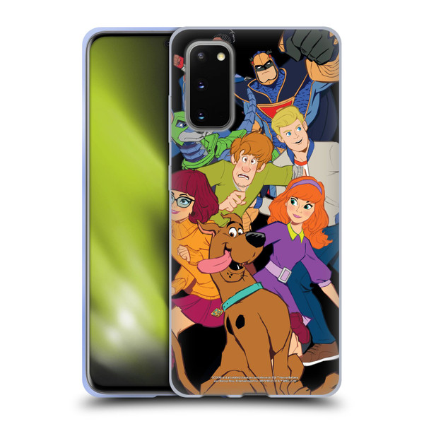 Scoob! Scooby-Doo Movie Graphics The Gang Soft Gel Case for Samsung Galaxy S20 / S20 5G