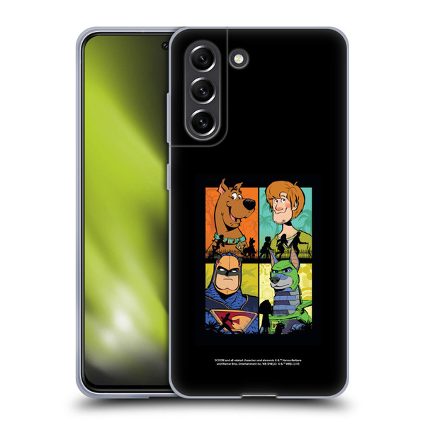 Scoob! Scooby-Doo Movie Graphics Scoob And Falcon Force Soft Gel Case for Samsung Galaxy S21 FE 5G