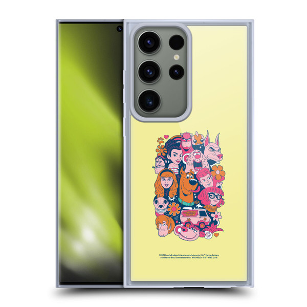 Scoob! Scooby-Doo Movie Graphics Retro Soft Gel Case for Samsung Galaxy S23 Ultra 5G