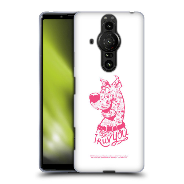 Scoob! Scooby-Doo Movie Graphics Scooby Soft Gel Case for Sony Xperia Pro-I