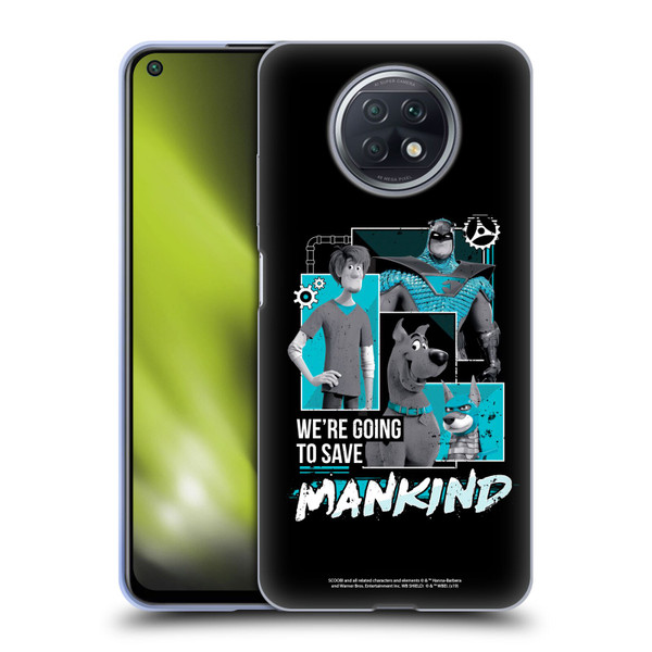Scoob! Scooby-Doo Movie Graphics Save Mankind Soft Gel Case for Xiaomi Redmi Note 9T 5G