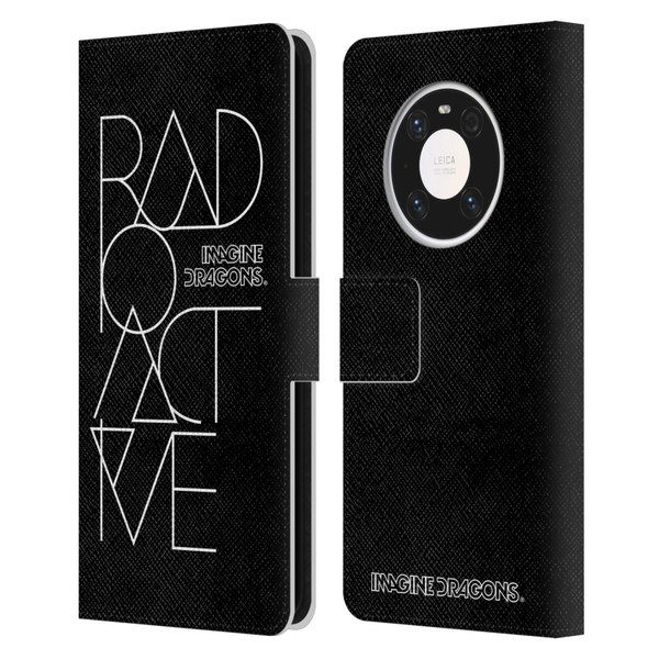 Imagine Dragons Key Art Radioactive Leather Book Wallet Case Cover For Huawei Mate 40 Pro 5G