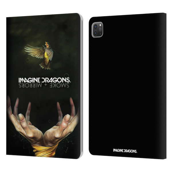 Imagine Dragons Key Art Smoke And Mirrors Leather Book Wallet Case Cover For Apple iPad Pro 11 2020 / 2021 / 2022