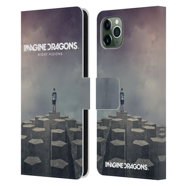 Imagine Dragons Key Art Night Visions Album Cover Leather Book Wallet Case Cover For Apple iPhone 11 Pro Max