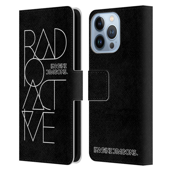 Imagine Dragons Key Art Radioactive Leather Book Wallet Case Cover For Apple iPhone 13 Pro