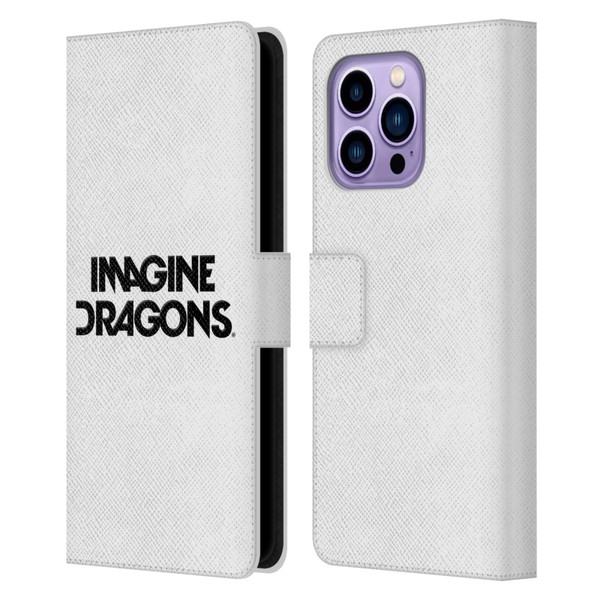 Imagine Dragons Key Art Logo Leather Book Wallet Case Cover For Apple iPhone 14 Pro Max
