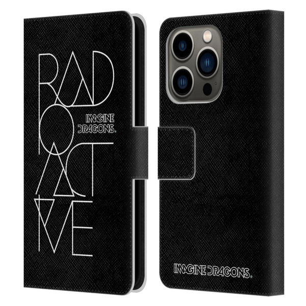 Imagine Dragons Key Art Radioactive Leather Book Wallet Case Cover For Apple iPhone 14 Pro