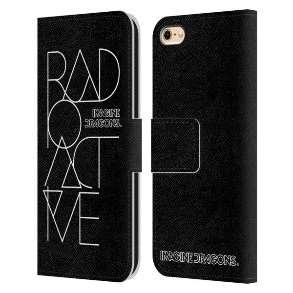 Imagine Dragons Key Art Radioactive Leather Book Wallet Case Cover For Apple iPhone 6 / iPhone 6s