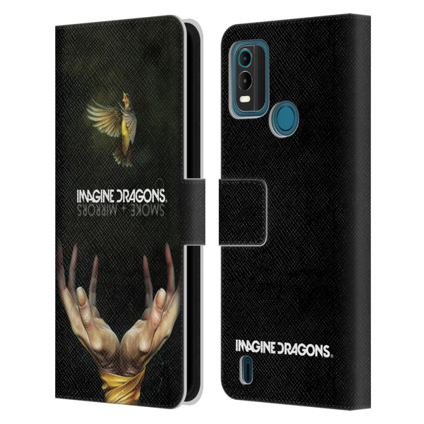 Imagine Dragons Key Art Smoke And Mirrors Leather Book Wallet Case Cover For Nokia G11 Plus