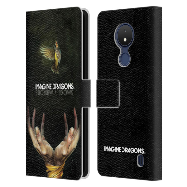 Imagine Dragons Key Art Smoke And Mirrors Leather Book Wallet Case Cover For Nokia C21