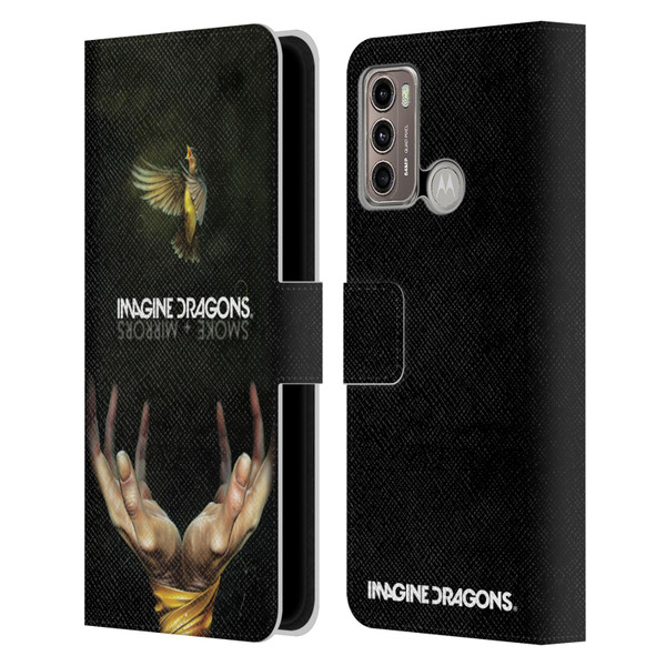 Imagine Dragons Key Art Smoke And Mirrors Leather Book Wallet Case Cover For Motorola Moto G60 / Moto G40 Fusion