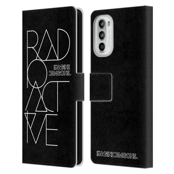 Imagine Dragons Key Art Radioactive Leather Book Wallet Case Cover For Motorola Moto G52