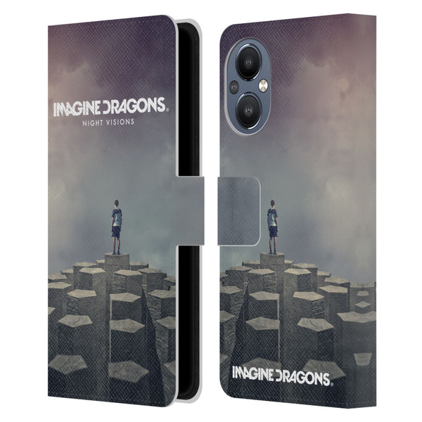 Imagine Dragons Key Art Night Visions Album Cover Leather Book Wallet Case Cover For OnePlus Nord N20 5G