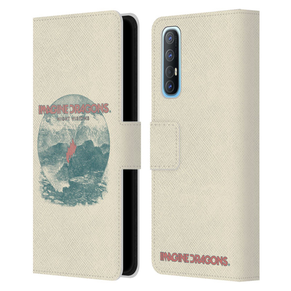 Imagine Dragons Key Art Flame Night Visions Leather Book Wallet Case Cover For OPPO Find X2 Neo 5G