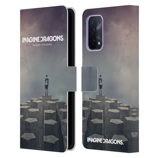 Imagine Dragons Key Art Night Visions Album Cover Leather Book Wallet Case Cover For OPPO A54 5G