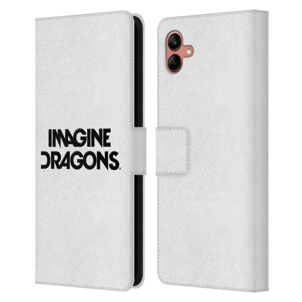 Imagine Dragons Key Art Logo Leather Book Wallet Case Cover For Samsung Galaxy A04 (2022)