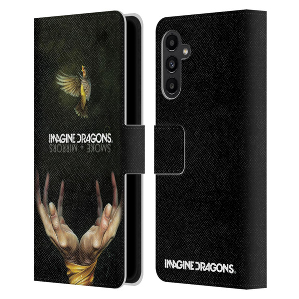 Imagine Dragons Key Art Smoke And Mirrors Leather Book Wallet Case Cover For Samsung Galaxy A13 5G (2021)