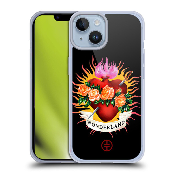 Take That Wonderland Heart Soft Gel Case for Apple iPhone 14