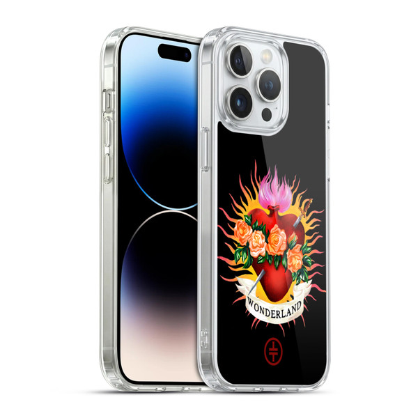 Take That Wonderland Heart Soft Gel Case for Apple iPhone 14 Pro Max & MagSafe