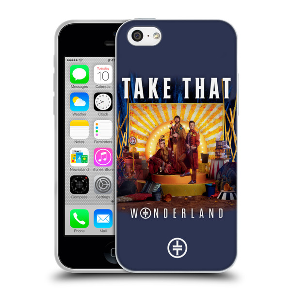 Take That Wonderland Album Cover Soft Gel Case for Apple iPhone 5c