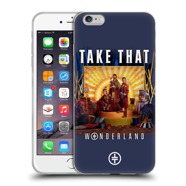 Take That Wonderland Album Cover Soft Gel Case for Apple iPhone 6 Plus / iPhone 6s Plus