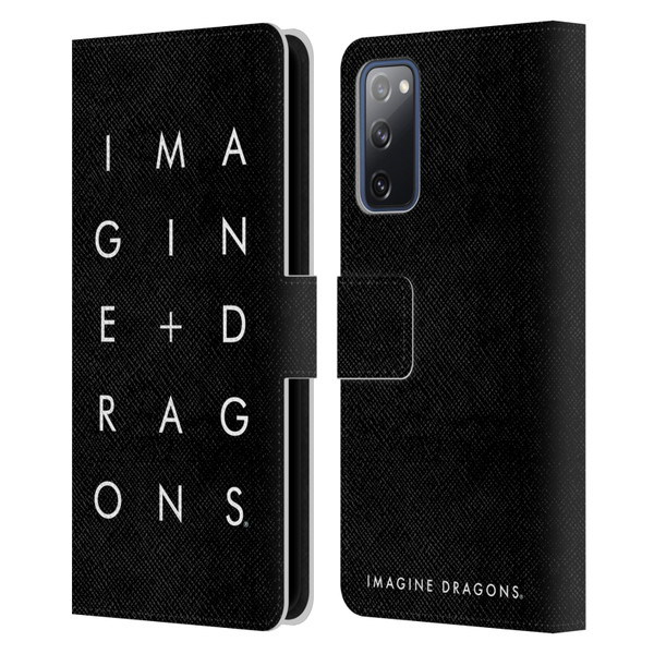 Imagine Dragons Key Art Stacked Logo Leather Book Wallet Case Cover For Samsung Galaxy S20 FE / 5G