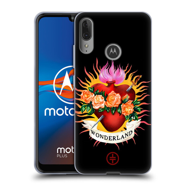 Take That Wonderland Heart Soft Gel Case for Motorola Moto E6 Plus