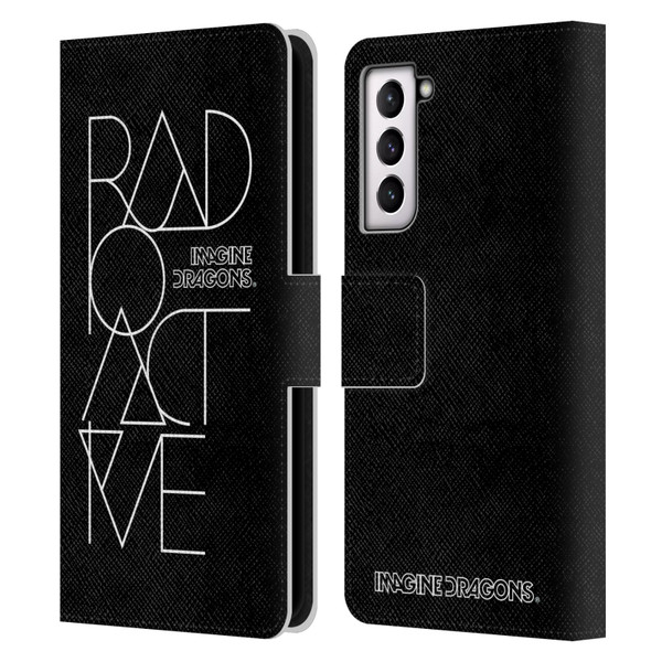 Imagine Dragons Key Art Radioactive Leather Book Wallet Case Cover For Samsung Galaxy S21 5G
