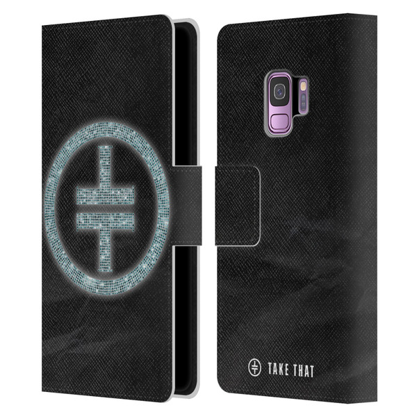 Take That Wonderland Diamante Leather Book Wallet Case Cover For Samsung Galaxy S9