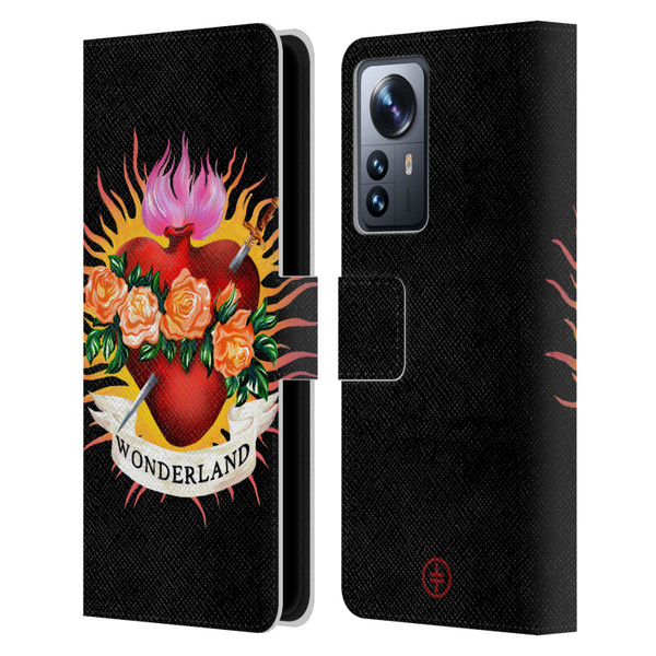 Take That Wonderland Heart Leather Book Wallet Case Cover For Xiaomi 12 Pro