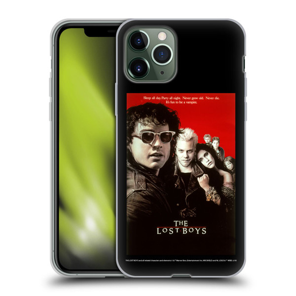 The Lost Boys Characters Poster Soft Gel Case for Apple iPhone 11 Pro