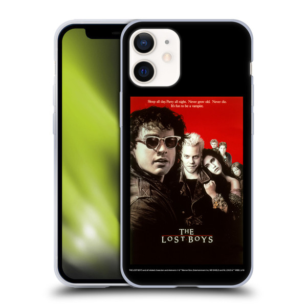 The Lost Boys Characters Poster Soft Gel Case for Apple iPhone 12 Mini