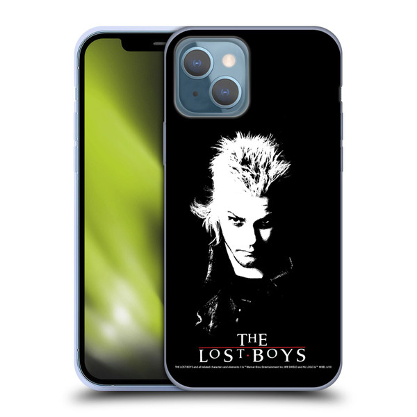 The Lost Boys Characters David Black And White Soft Gel Case for Apple iPhone 13