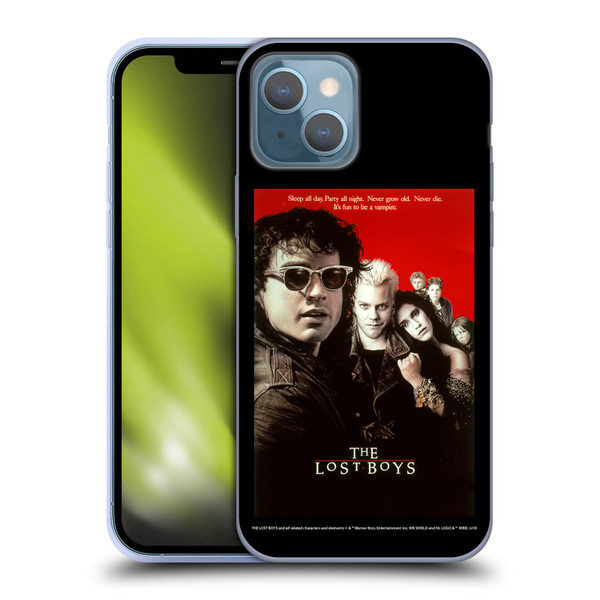 The Lost Boys Characters Poster Soft Gel Case for Apple iPhone 13
