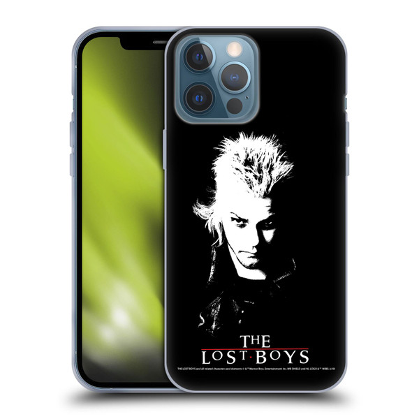 The Lost Boys Characters David Black And White Soft Gel Case for Apple iPhone 13 Pro Max