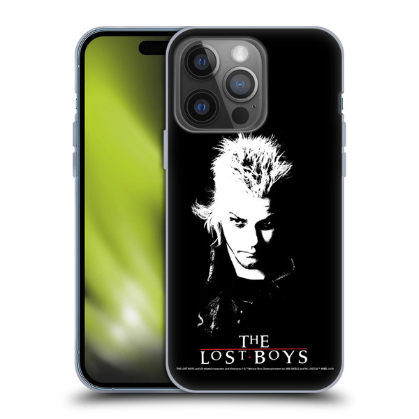 The Lost Boys Characters David Black And White Soft Gel Case for Apple iPhone 14 Pro