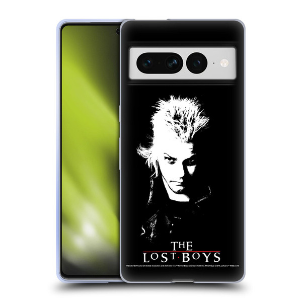 The Lost Boys Characters David Black And White Soft Gel Case for Google Pixel 7 Pro